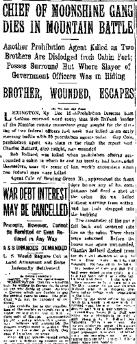 Newspaper article regarding E Guy Cole