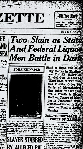 Newspaper article regarding William Porter