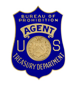Department of the Treasury, Bureau of Alcohol, Tobacco and Firearms badge Image of the Department of the Treasury, Bureau of Alcohol, Tobacco and Firearms badge