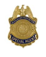 Department of the Treasury, Bureau of Alcohol, Tobacco and Firearms badge Image of the Department of the Treasury, Bureau of Alcohol, Tobacco and Firearms badge