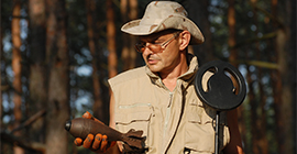 Image of a man with a bomb