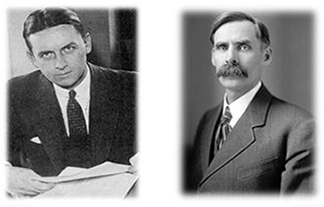 Image of Eliot Ness (left) &amp;amp; Andrew Volstead (right)
