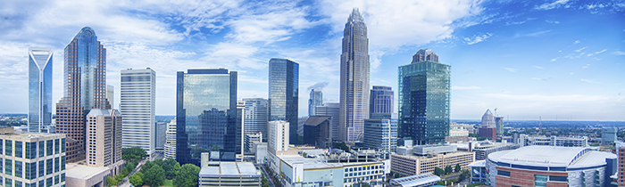 Image of the Charlotte North Carolina skyline