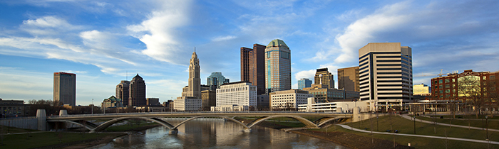 Image of the Columbus Ohio skyline Image of the Columbus Ohio skyline