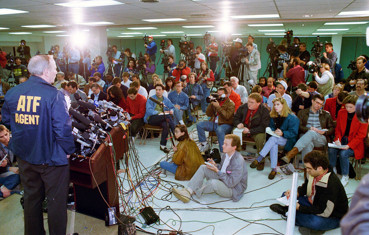 ATF speaks to the press day after the raid