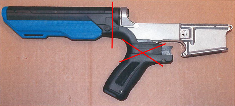 Slide Fire Solutions AR Pistol Bump Fire Device