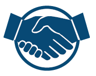 a hand shake 