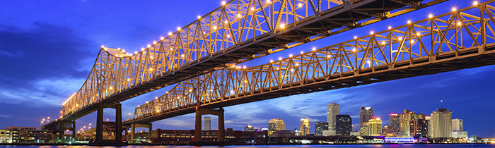 Image of the New Orleans skyline Image of the New Orleans skyline