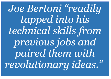 Joseph Bertoni block quote about revolutionary ideas