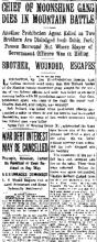 Newspaper article regarding E Guy Cole