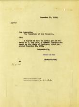 Telegram announcing the death of E Guy Cole