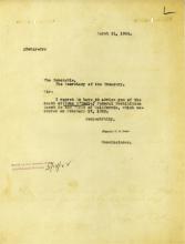 Telegram announcing the death of John OToole