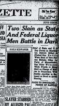Newspaper article regarding William Porter