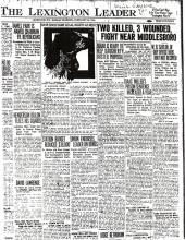 Newspaper article regarding Willie Saylor