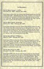 Memorial Service Program: In Memoriam (3 of 4)