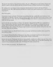 Newspaper article, dated July 6, 2000, with the headline Witness Details Koresh's Militancy - 	Sect Leader Ordered Assembly of Weapons, Predicted Gunfight, ex-Davidians Testifies (3 of 3)