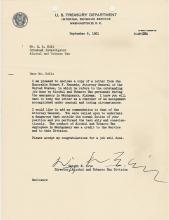 Commendation letter to Ralph Holt from the director of the Alcohol and Tobacco Tax Division, Dwight E Avis