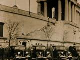 Image of ATF Building with Squad Cars